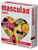 Ƹ  Masculan Ultra Tutti-Frutti    - 3 . Masculan Masculan Ultra 1 Tutti-Frutti 3   