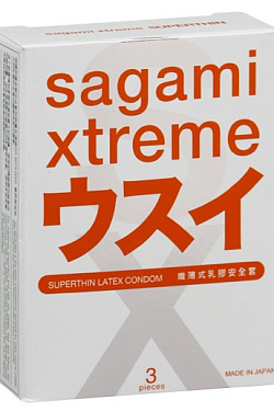   Sagami Xtreme Superthin - 3 . Sagami Sagami Xtreme Superthin 3   